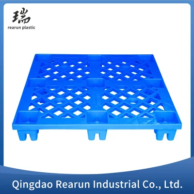 Single Face Storage Heavy Duty Flat Surface One Side Face Steel Reinforces Plastic Pallet